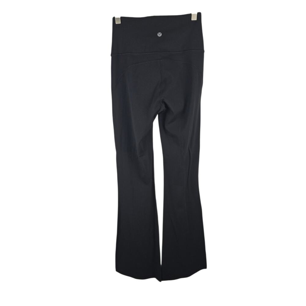 Lululemon Groove Super High Rise Flared Yoga Pant Nulu Buttery Soft Black 4
